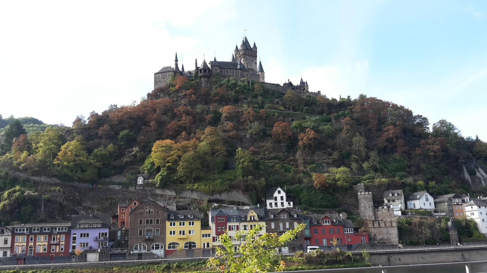 Ferienwohnung "An der Mosel" - Ellenz-Poltersdorf - Mosel erleben - Blick auf Reichsburg Cochem